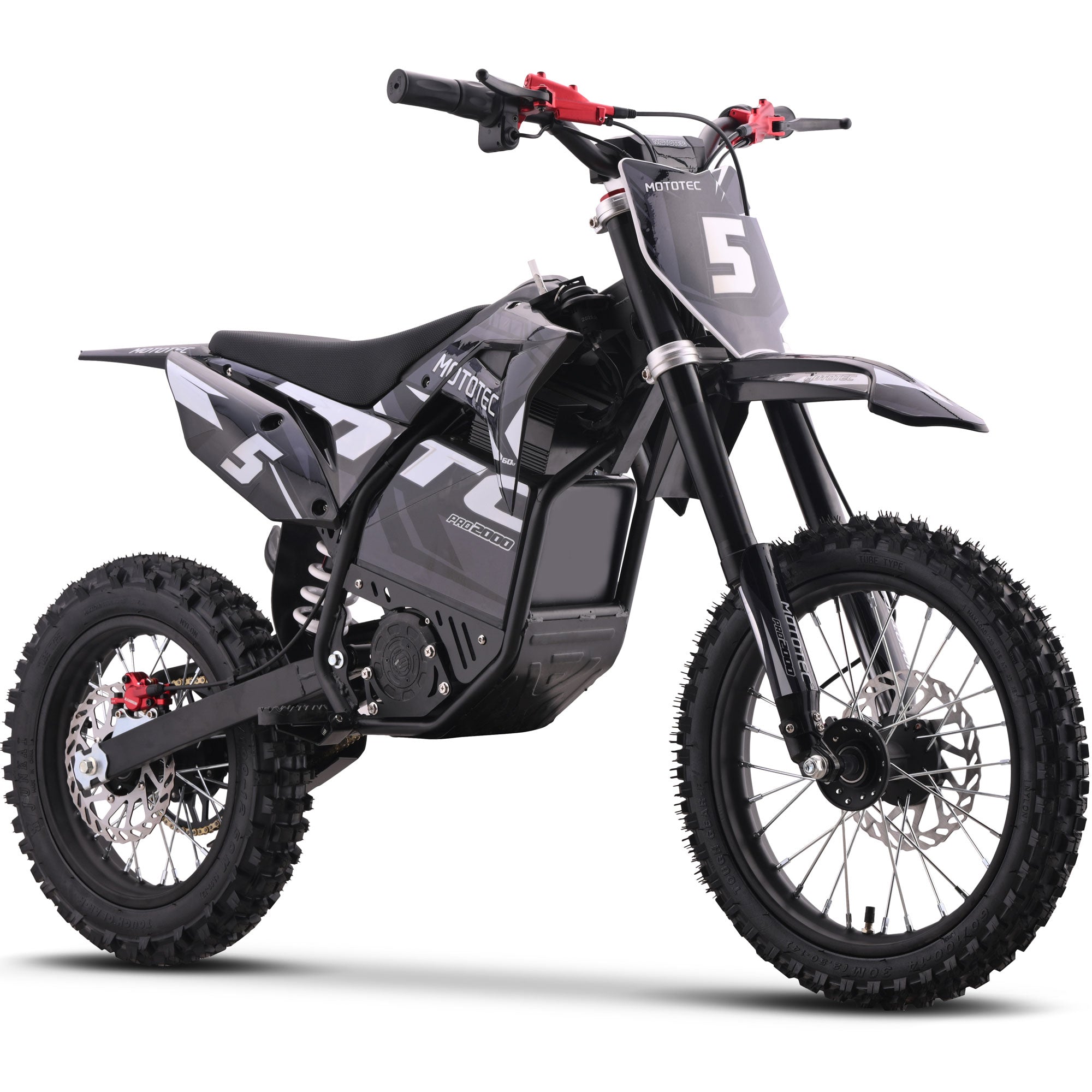 MotoTec 60v Pro Electric Dirt Bike 2000w Lithium
