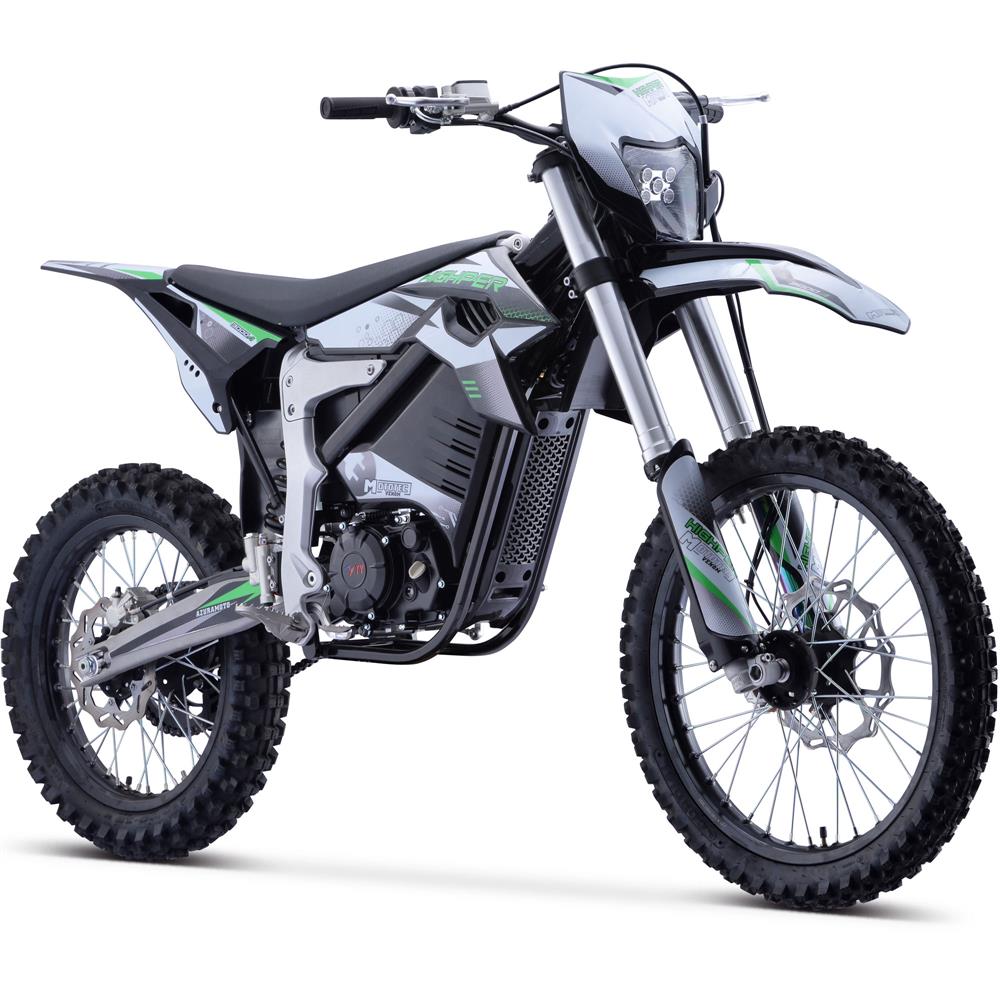 MotoTec Venom While Electric Dirt Bike